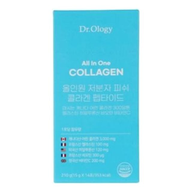 닥터올로지 올인원 <b>저분자 피쉬 콜라겐</b> <b>마시는</b> <b>어린</b> <b>300달톤</b> 엘라스틴 히알루론산 비오틴