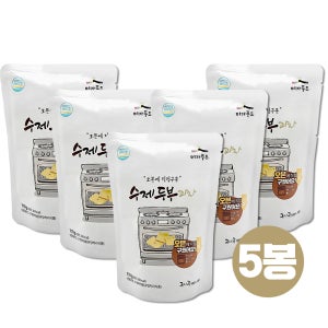 푸른들 오븐에구운 수제 두부과자(국산콩) 110g x 5봉