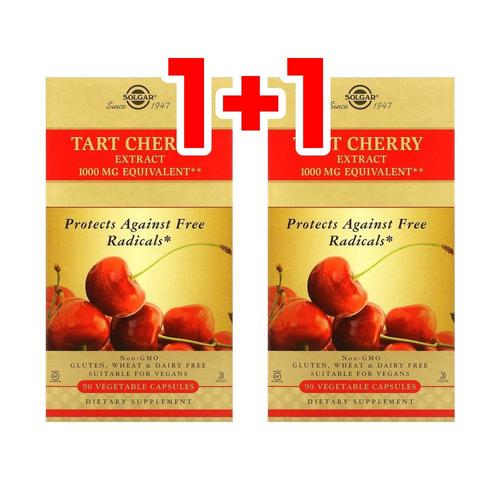 [2개] 솔가 <b>타트체리 추출물</b> 1000<b>mg</b> 90베지캡슐