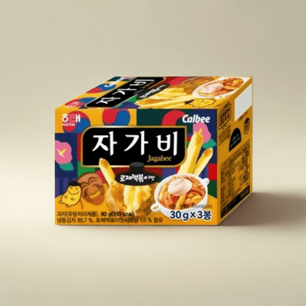 자가비 로제떡볶이맛 제품 이미지
