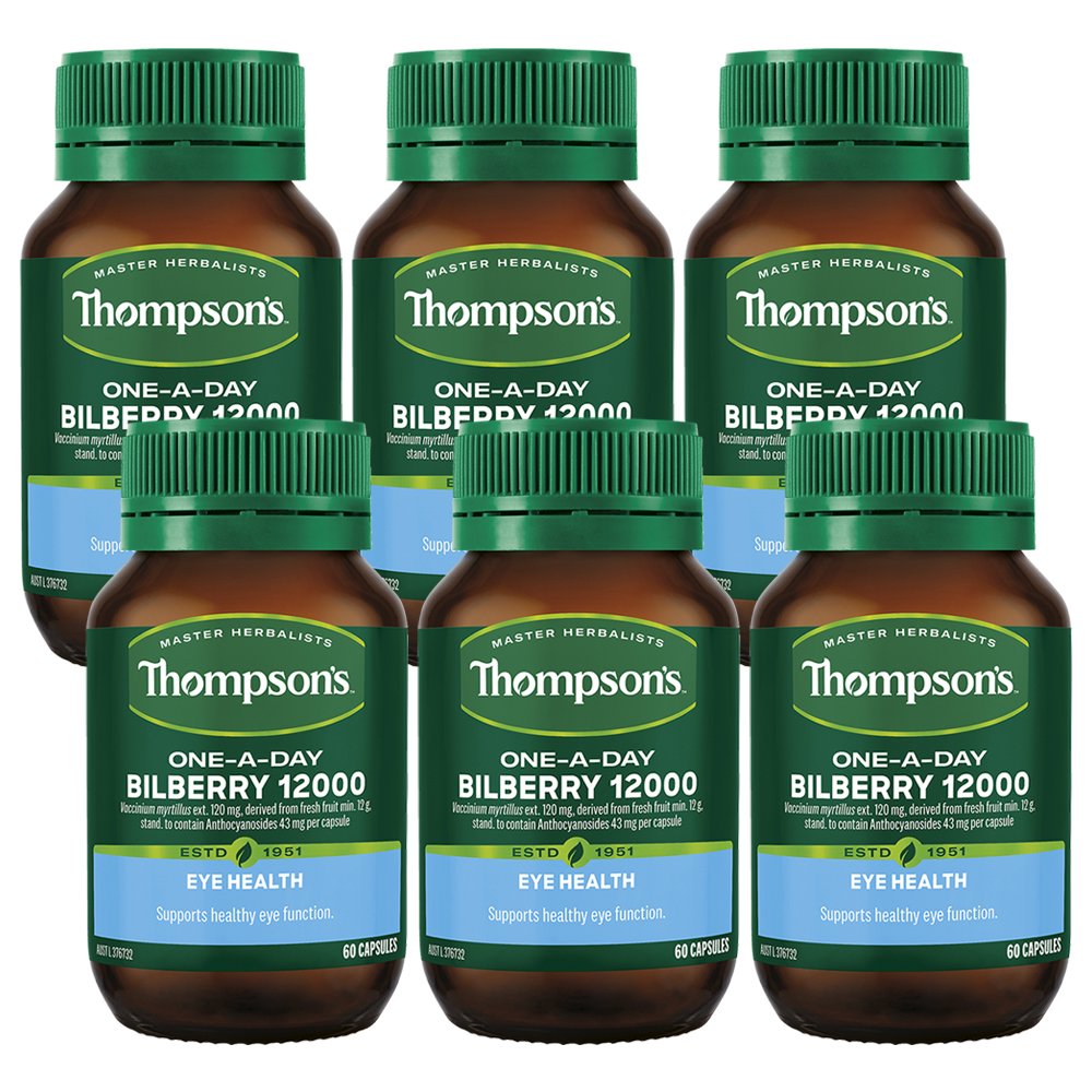 톰슨 빌베리 12000 캡슐 60캡슐, 1개