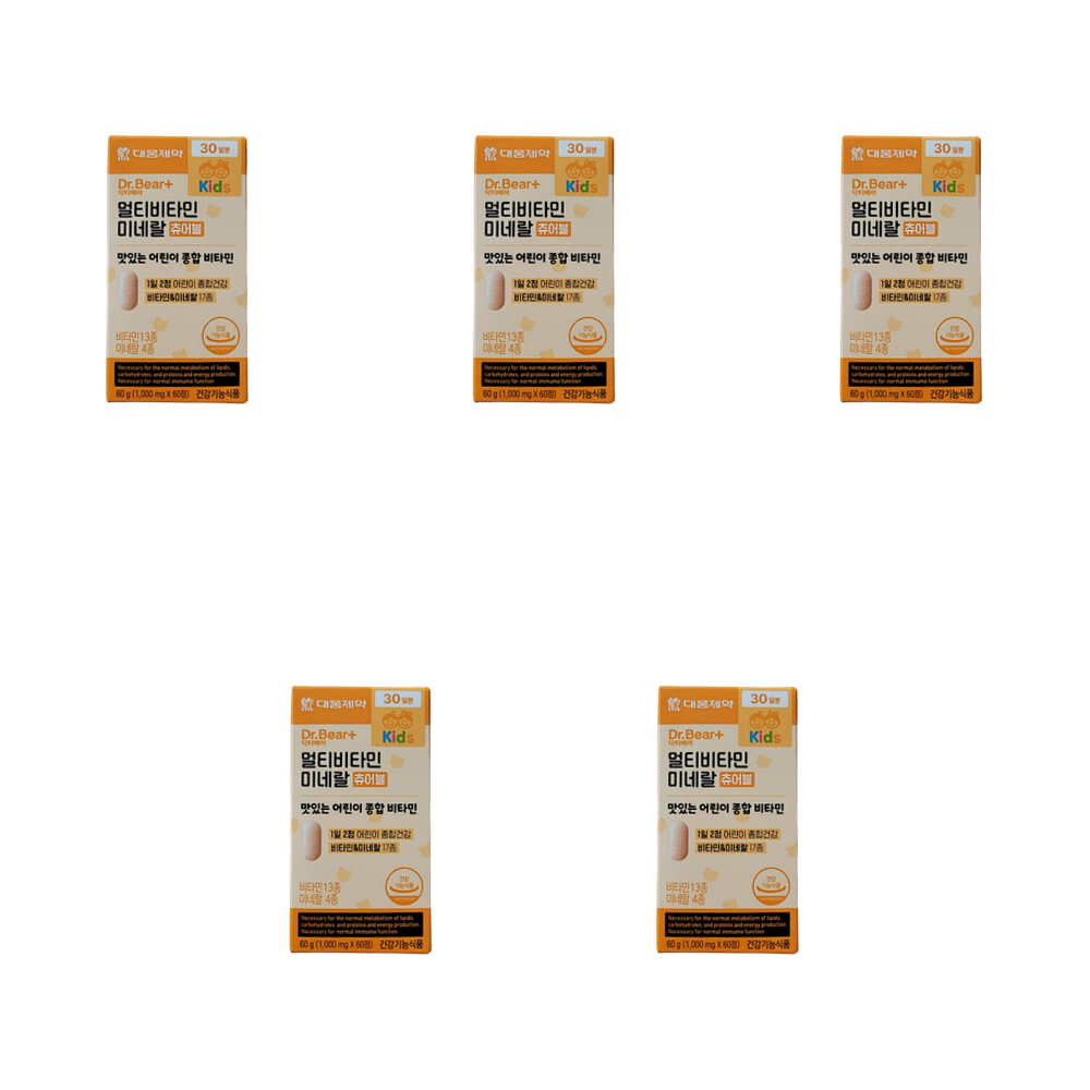 <b>대웅제약</b> 멀티비타민 <b>미네랄</b> 츄어블 60정, 1개