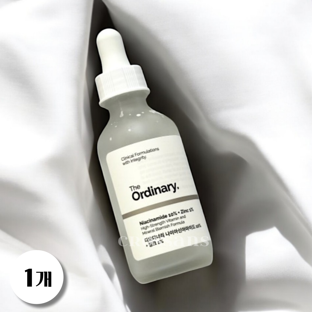 디오디너리 나이아신 아마이드 10% <b>징크</b> 1% 보습 모공 세럼 <b>60ml</b>, 2개