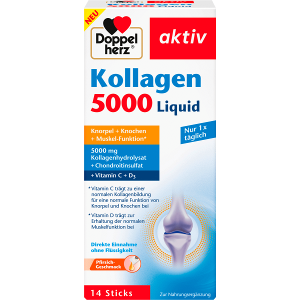 도펠헤르츠 콜라겐 5000 리퀴드 스틱 14포, 6개