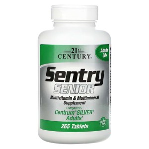 21세기센트리 센트리 시니어 멀티<b>비타민</b> 미네랄 265정, 2개