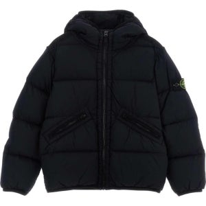 [롯데백화점] 스톤아일랜드 (당일) 25FW 스톤 아일랜드 키즈 와펜 패치 블랙 패딩 자켓 K2S1 64100017 S0028 V002 LE1220700470