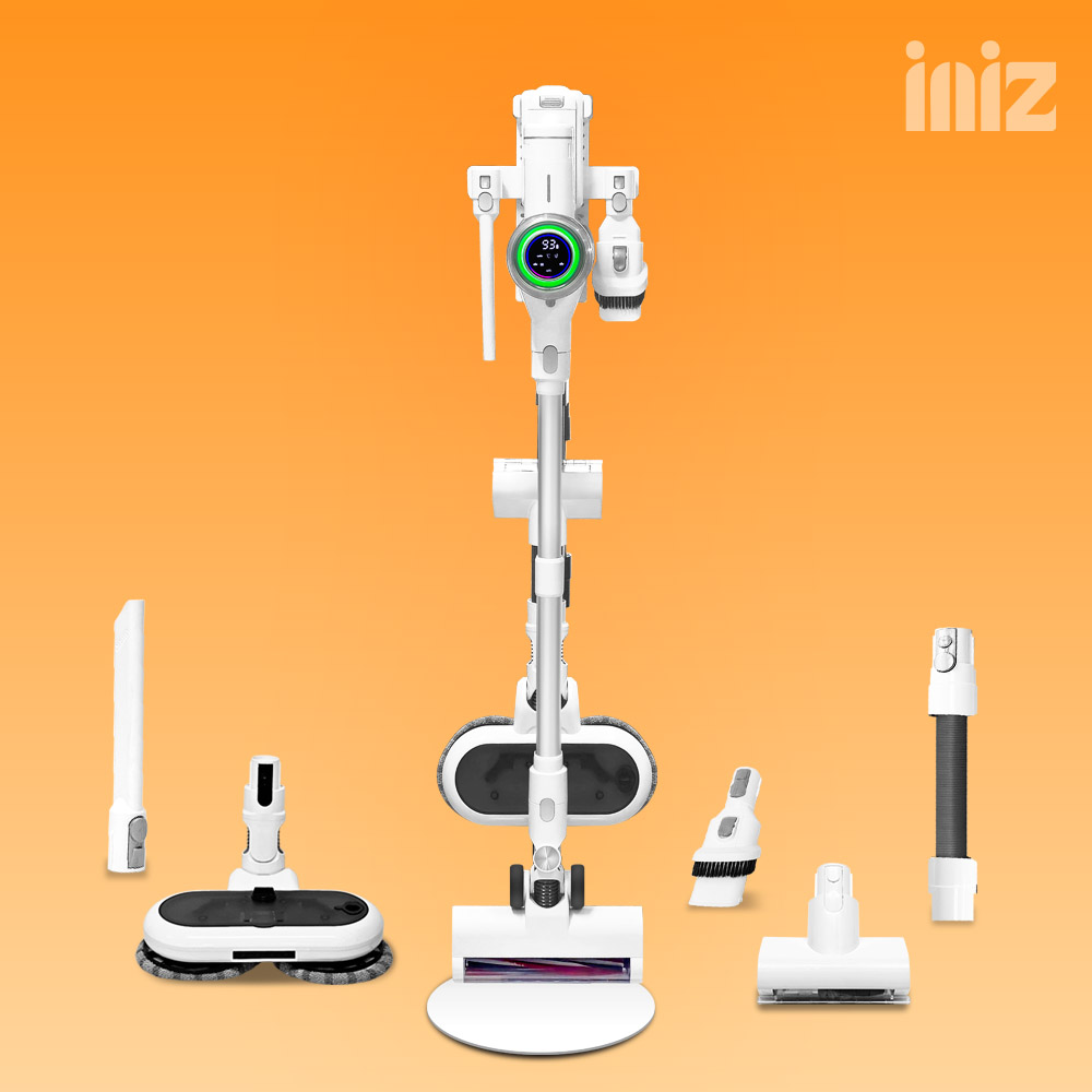 아이니즈 올인원 무선청소기 화이트, 단품