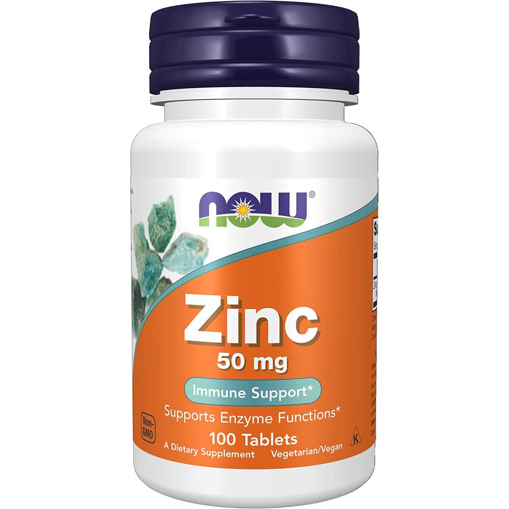 나우푸드 <b>아연</b> 50mg 100정 NOW Zinc
