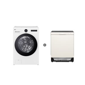 LG 트롬 오브제컬렉션 워시콤보 + LG 디오스 식기세척기 (FH25WA + DUE5BGL1E)