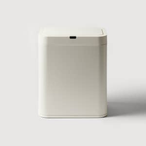 [자주] 센서 스테인리스 휴지통 13L 오프화이트 - 화이트 (J73N9020554)