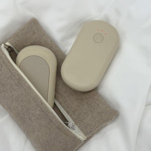 [부이] 듀얼 손난로 전기 핫팩 충전식 주머니난로 따뜻한선물