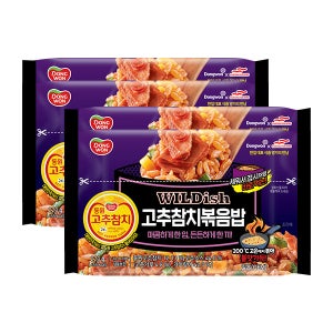 [10%적립][증정] WILDish 와일디쉬 고추참치볶음밥 220gx4봉+1봉 증정