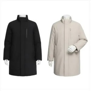 내셔널지오그래픽 N254MDW350 어반 노사시 코트형 구스 롱다운