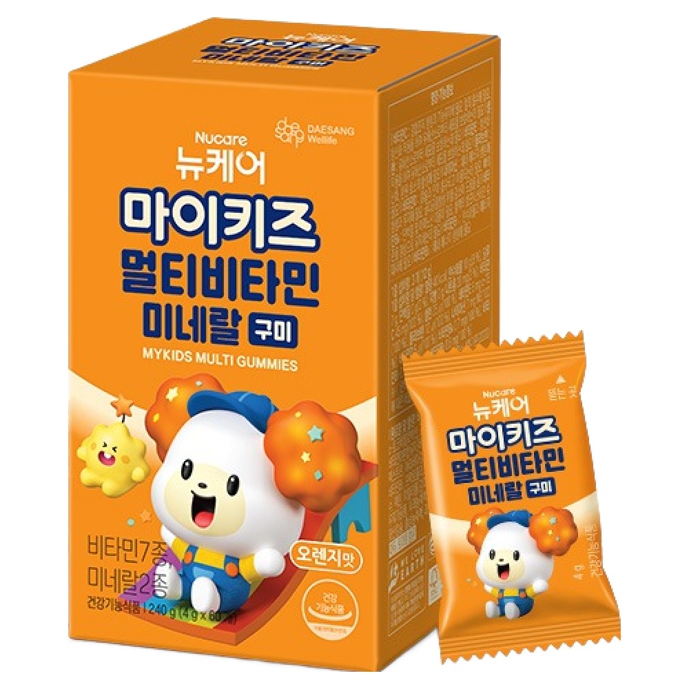 뉴케어 마이키즈 멀티비타민미네랄 구미