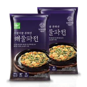 사옹원 부침명장 지글지글 부쳐낸 해물파전 500g 2개