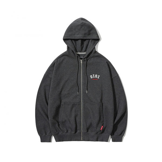 (오아이오아이컬렉션) BASIC LOGO HOOD ZIPUP (4color)