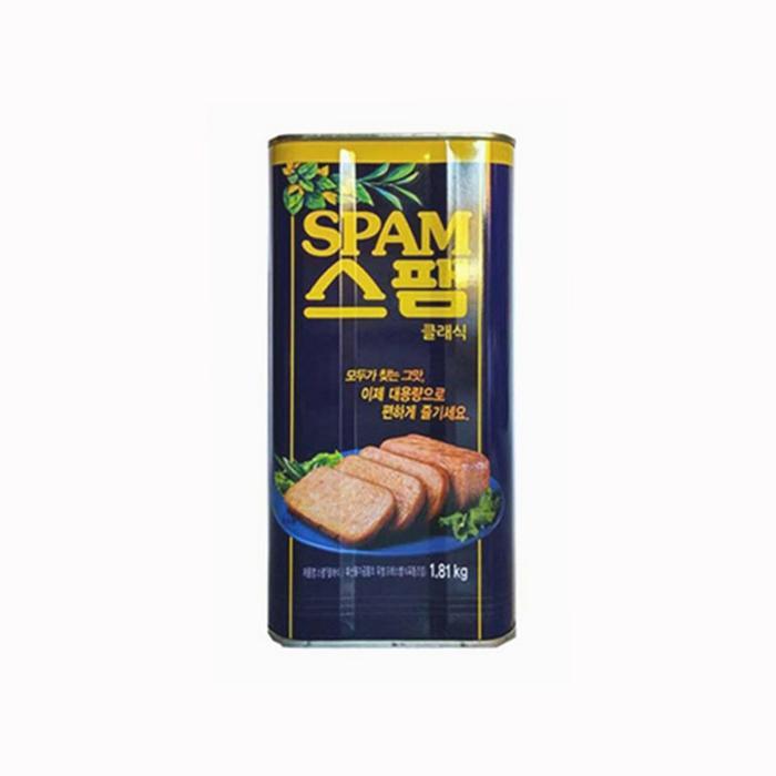 스팸 <b>MEN</b>499R0_52EHCJ백설 스팸클래식 1.81kg 1.81kg