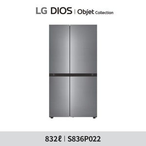 LG 디오스 AI 오브제 양문형 냉장고 S836P022