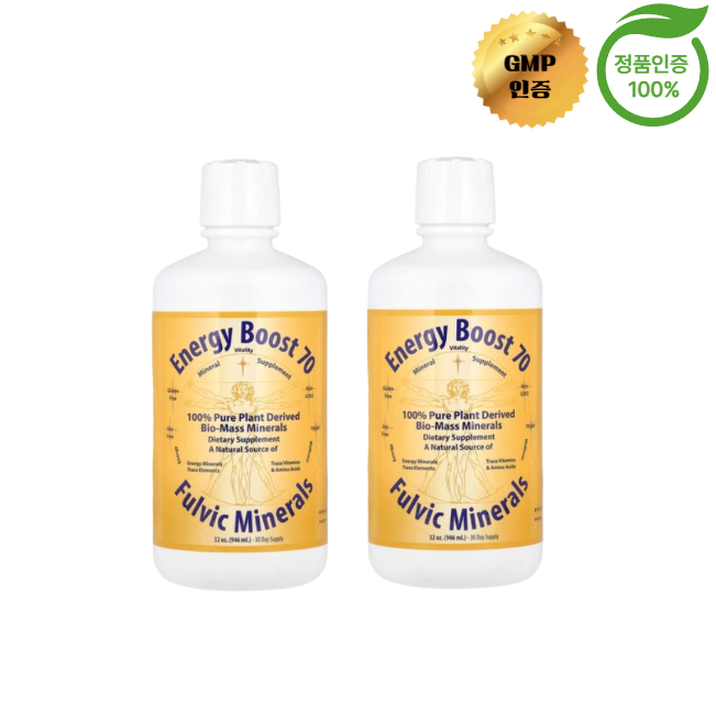모닝스타 미네랄 <b>에너지 부스트 70</b> 풀빅 액상 946ml(32회 분) x 2병  2개