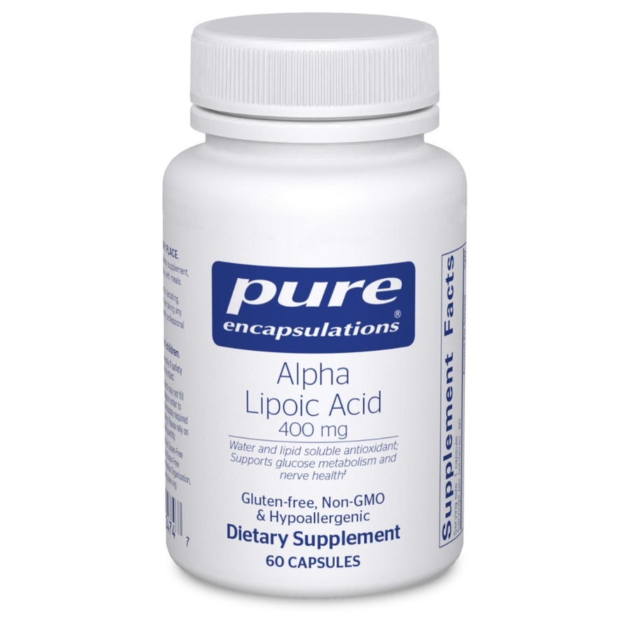 <b>퓨어인캡슐레이션 알파리포산</b> 티옥트산 ALA Alpha Lipoic Acid 60캡슐