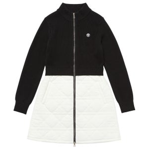 [더 시에나 라이프] [유현주 PICK] 하프 다운 원피스_PWDR4F0013_BK