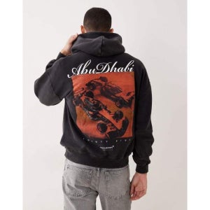 아베크롬비 F1 그래픽 블랙 후디 앤피치 f1 후드 인 11114737 149508279