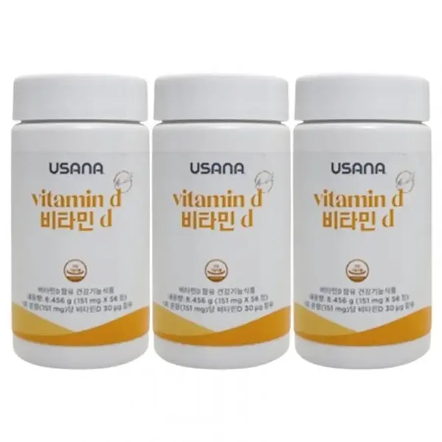 <b>유사나</b>3통 총168일분 비타민D 1