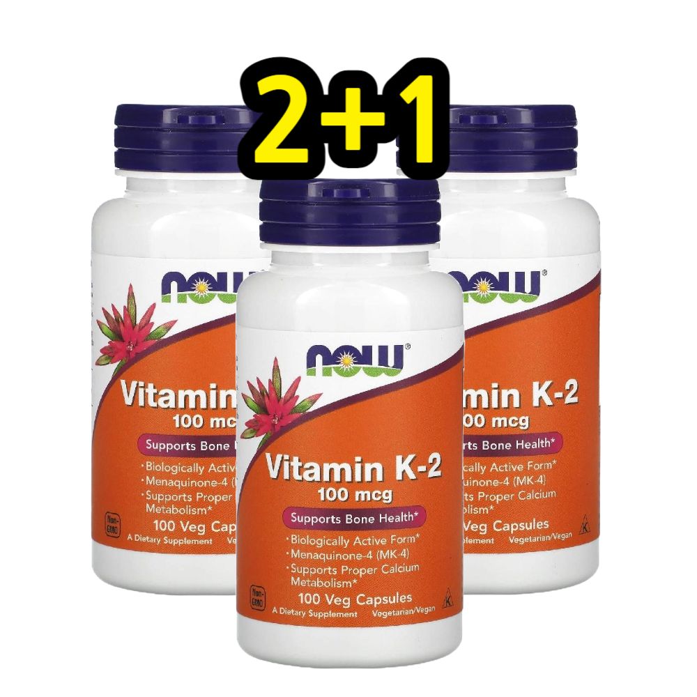 나우푸드 <b>MK</b>7 비타민 K2 100mcg 베지캡슐 100캡슐, 1개