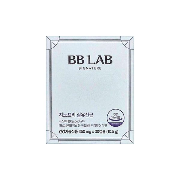 비비랩 지노프리 <b>질유산균</b> 350mg 30캡슐, 3개