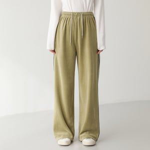 벨벳 사이드 포인트 와이드 팬츠 #710999▶네이비 31일 재입고예정◀