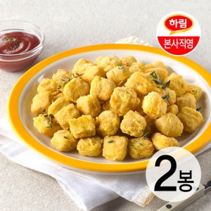 (G) 하림 굿초이스 팝콘치킨 1kg 2봉