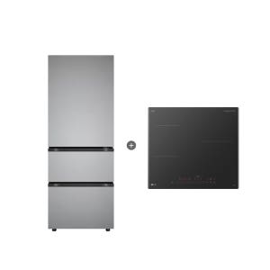 LG 디오스 오브제컬렉션 김치톡톡 + LG 디오스 인덕션 (Z330MPSF11 + BEI3ASB2OE)