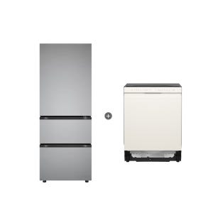 LG 디오스 오브제컬렉션 김치톡톡 + LG 디오스 식기세척기 (Z330MPSF11 + DUE5BGL1E)