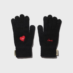 [피스메이커] LOVE HEART SMART GLOVES (BLACK)