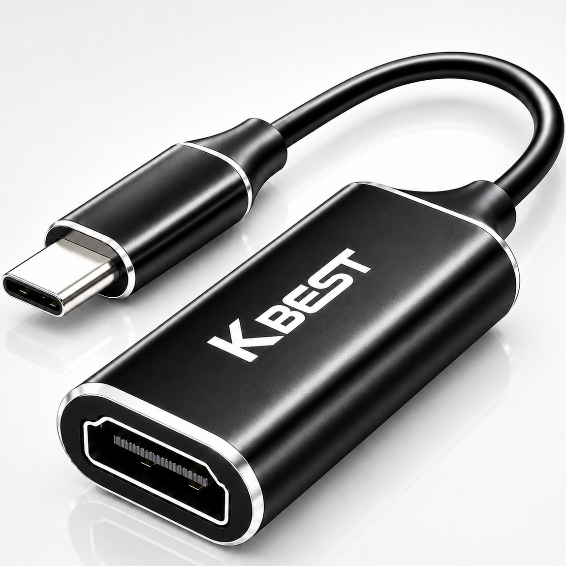 케이탑 케이베스트 USB C타입 TO HDMI 케이블 0.2m, 1개