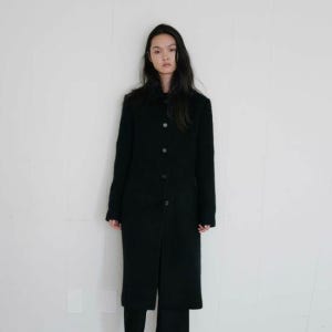 리포스 Classic Alpaca Single Coat (Black)