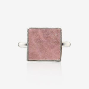[영리영리] [주문제작] Mosaic single ring, RHODONITE