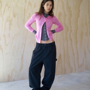 [에스이오] CHECK WOOL EASY PANTS SEO25WPT04CC