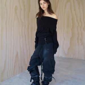 [에스이오] WASHED LIGHT COTTON M-65 PANTS BLACK SEO25WPT01BK