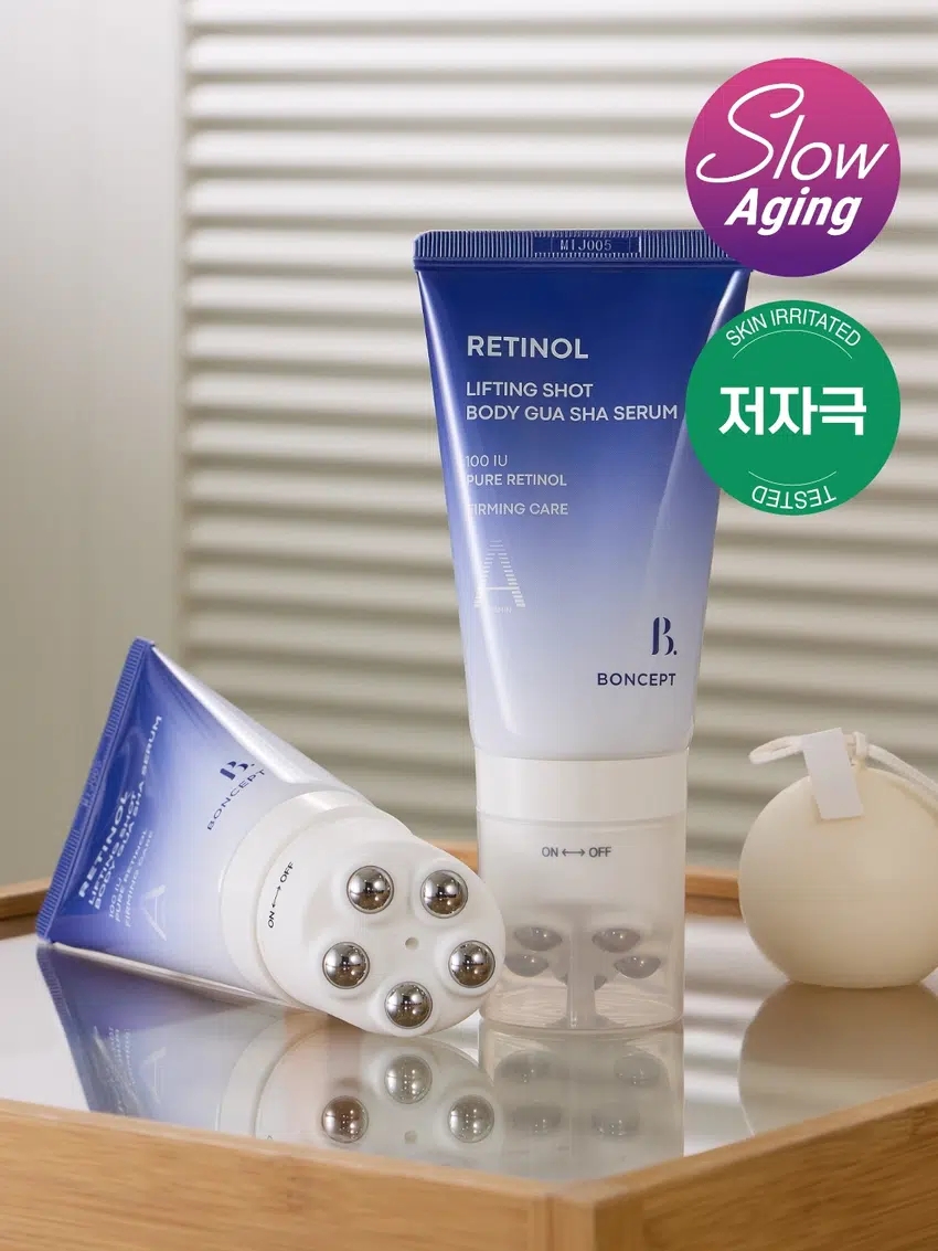 다이소 본셉 레티놀 탄력샷 바디괄사 세럼 100 ml 1072554