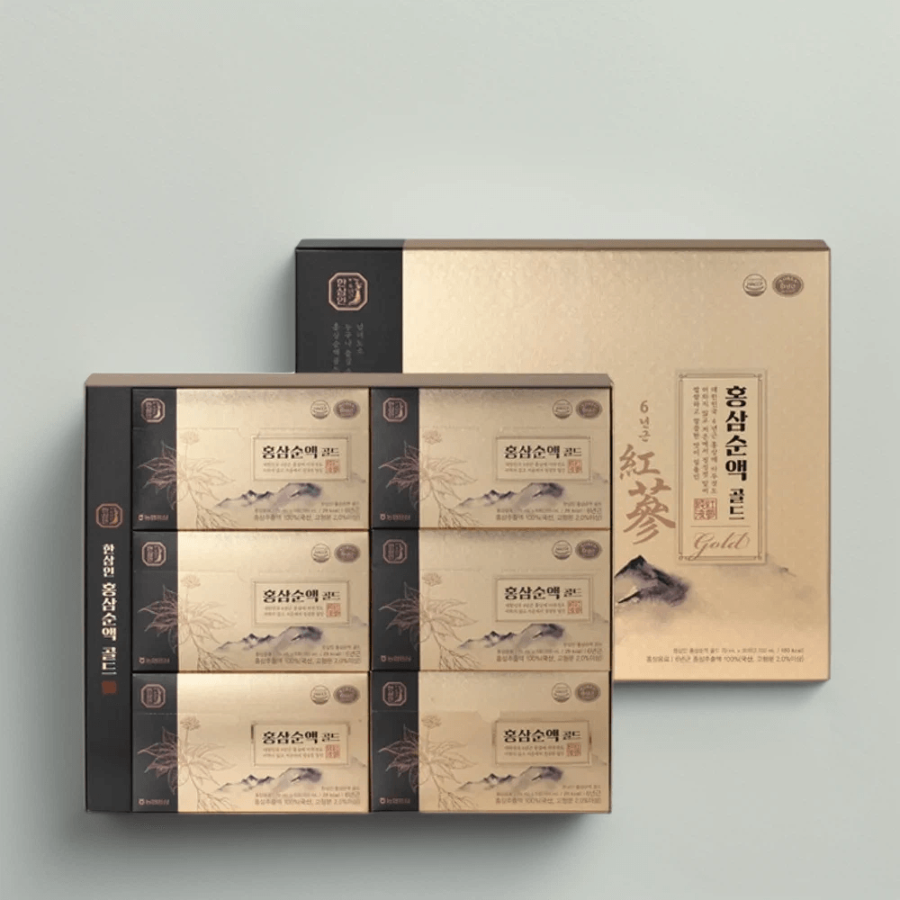 <b>한삼인 홍삼</b>순액 골드 70mlx30포 1세트