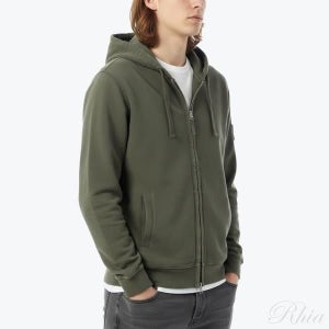 스톤아일랜드 남성 후드 코튼 스웨트셔츠 그린 6100067 S0A20 V0054 브러쉬드 오가닉 플리스 풀 지퍼 K2S15 149524863