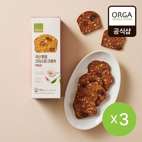 국산 통밀 크리스피 크래커 무화과