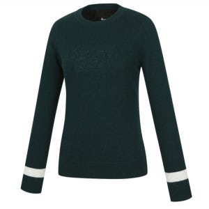 (레노마골프) 레노마골프 여성 겨울 울100 방풍 라운드 니트 스웨터 N8281