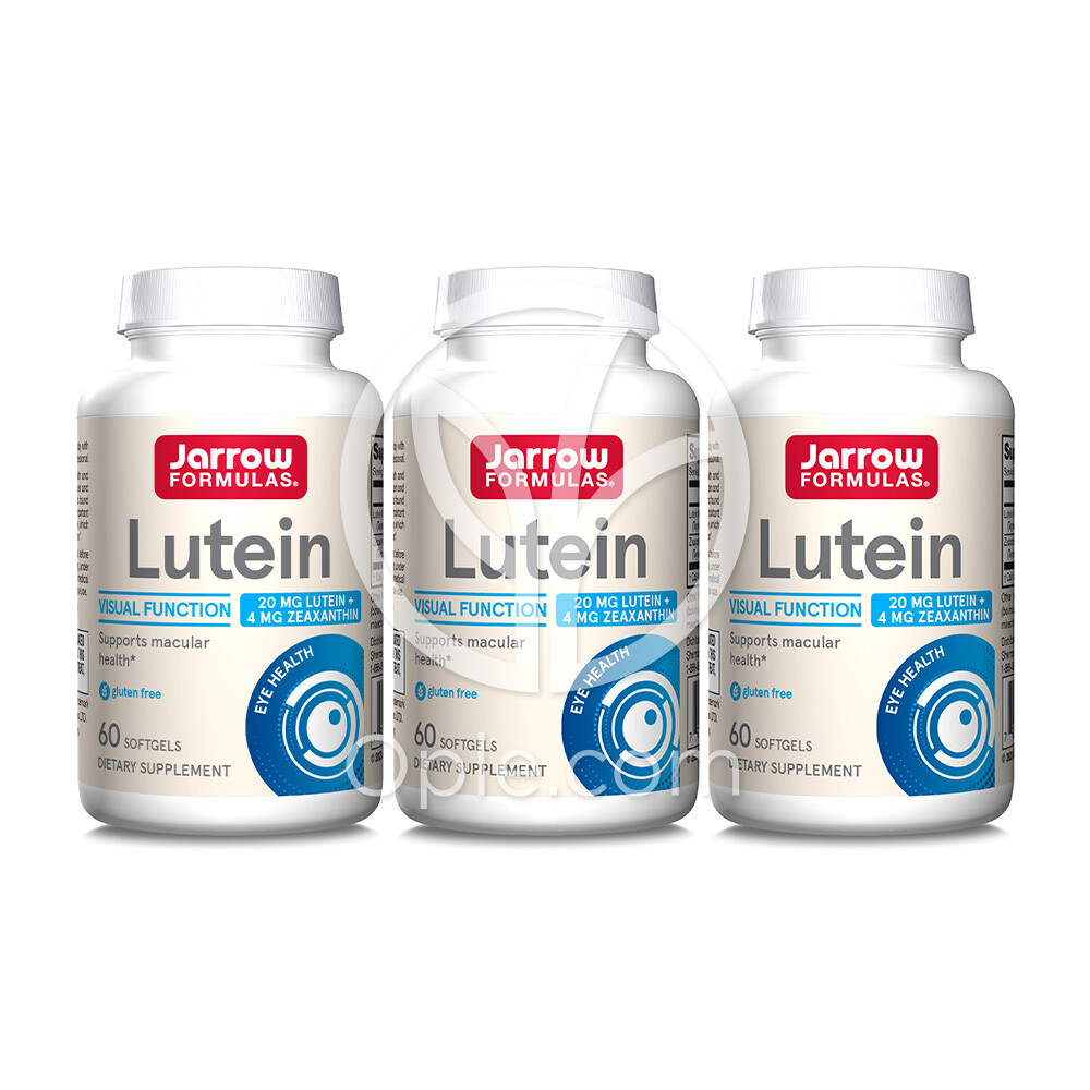 자로우 (오플닷컴) 3개 Jarrow Formulas <b>루테인</b> 20 mg 지아잔틴 60 소프트젤 자로우포뮬러스 빠른직구
