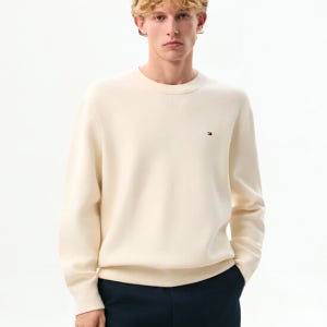 타미힐피거 맨 풀 밀라노 크루넥 스웨터 T12G0KPO050MT1Z00