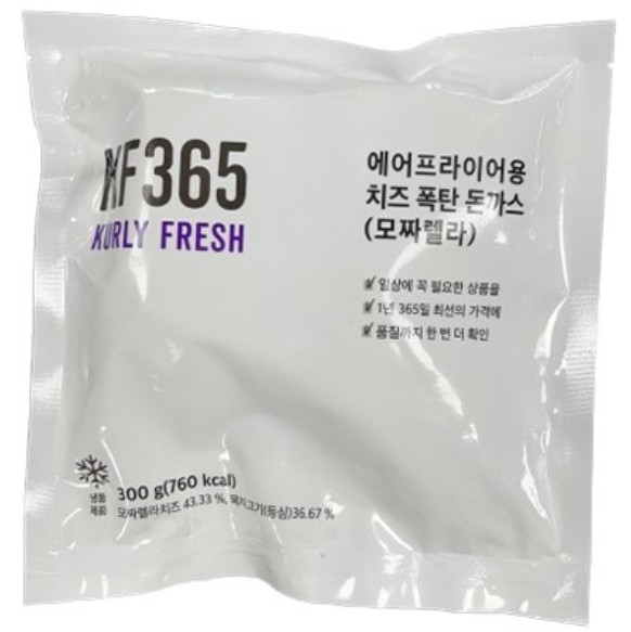 에어프라이어용 치즈 폭탄 돈까스 제품 이미지