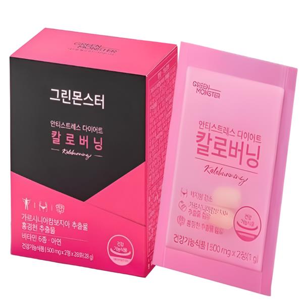 한미양행 몬스터 <b>가르시니아캄보지아</b> 다이어트 추출물 28캡슐 2개