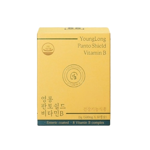 <b>영롱</b> 판토쉴드 비타민B 500mg x 30캡슐, 4개