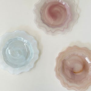 알라바스터 플라워접시 21cm(색상선택가능)